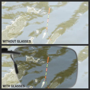 See Clear? Polarized Glasses