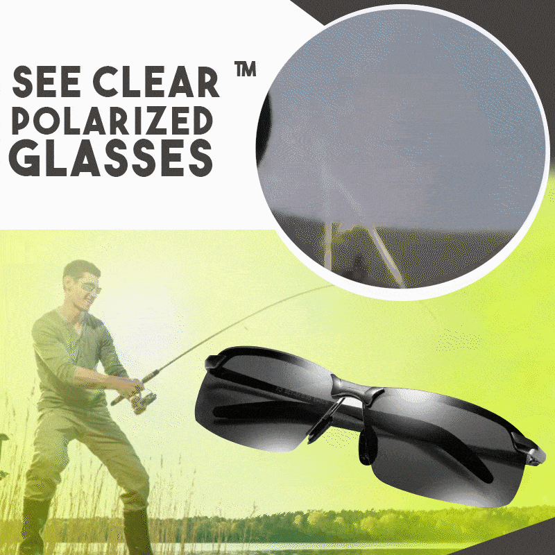 See Clear? Polarized Glasses